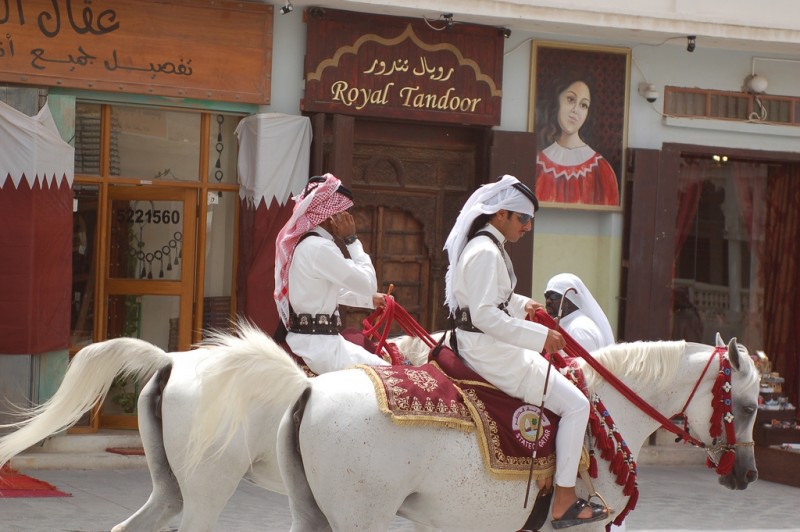 Katari lovasrendőrök (Fotó: Flickr/Erik